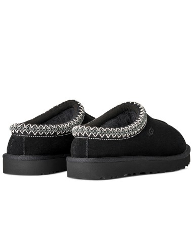 UGG Tasman II Femme Daim Noir – Chaussons avec semelle résistante