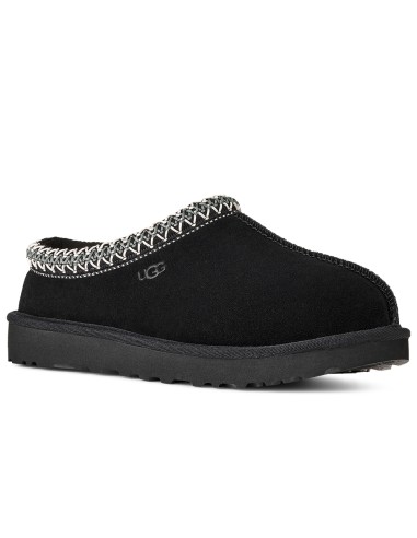 UGG Tasman II Femme Daim Noir – Chaussons avec semelle résistante