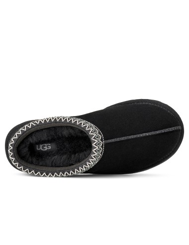 UGG Tasman II Femme Daim Noir – Chaussons avec semelle résistante