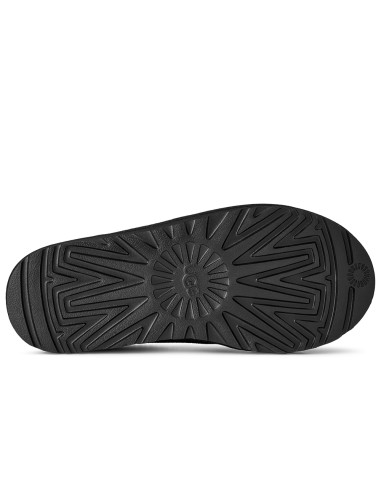 UGG Tasman II Femme Daim Noir – Chaussons avec semelle résistante