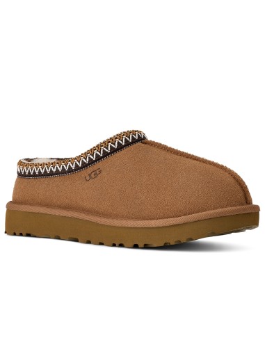 UGG Tasman II Femme Chestnut – Chaussons en daim et laine UGGplush™