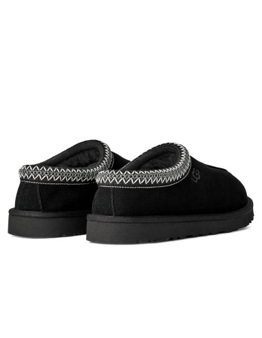 UGG Tasman II Homme Noir – Chaussons en daim et laine