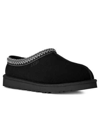 UGG Tasman II Homme Noir – Chaussons en daim et laine