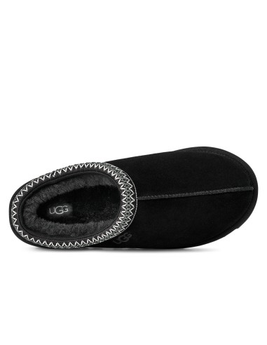 UGG Tasman II Homme Noir – Chaussons en daim et laine