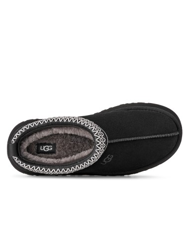 UGG Tazz II Femme Noir – Chaussons plateforme en daim et laine