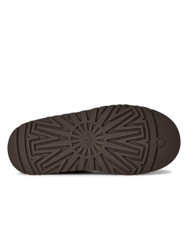 UGG Tazz Platform Dusted Cocoa – Chaussons plateforme en suède avec laine UGGplush™