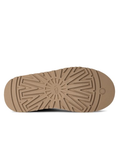 UGG Tazz Platform Sand Femme – Chaussons plateforme en suède avec laine UGGplush™