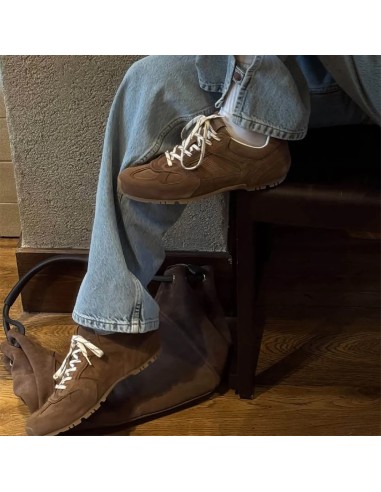 ALOHAS TB.56 Marron – Sneakers suède unisexe style rétro chic & casual