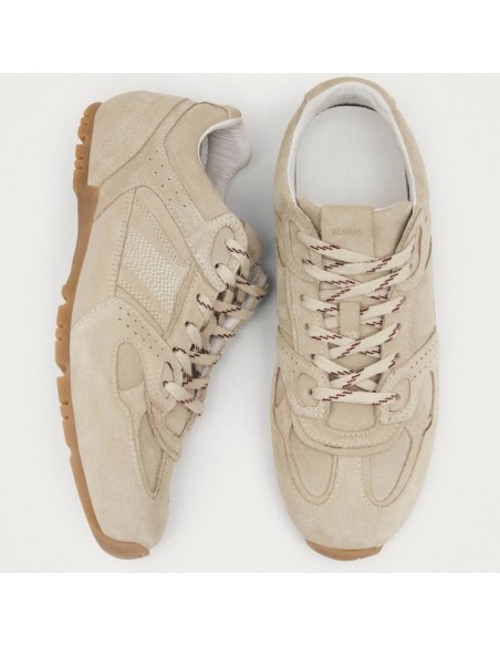 ALOHAS TB.56 Femme Beige – Sneakers en suède au style rétro chic & minimaliste