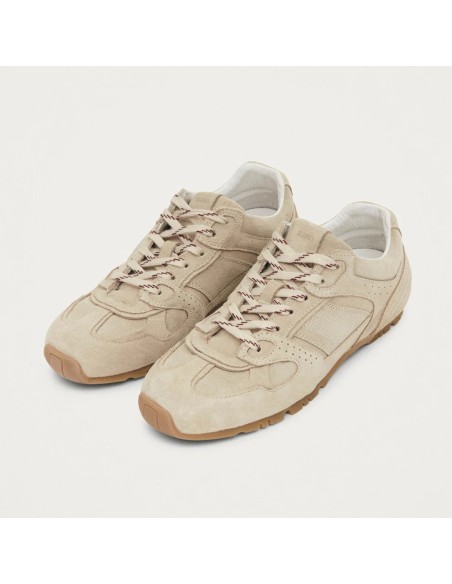 ALOHAS TB.56 Femme Beige – Sneakers en suède au style rétro chic & minimaliste