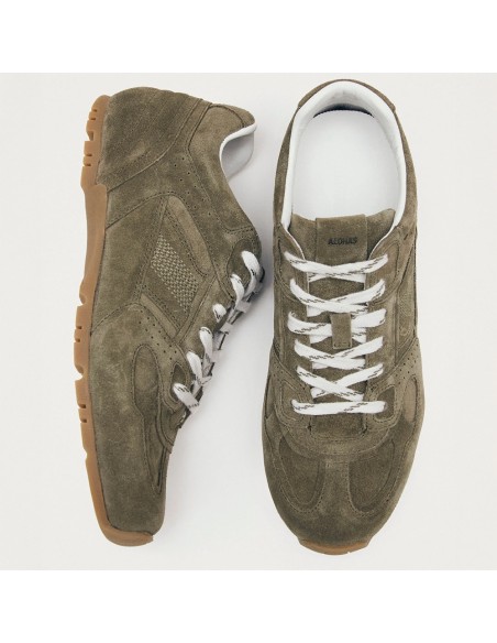 ALOHAS TB.56 Kaki – Sneakers suède unisexe rétro & minimaliste pour look urbain