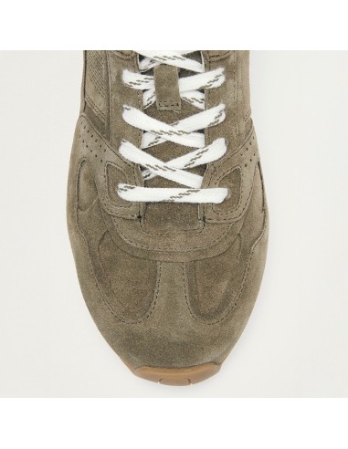 ALOHAS TB.56 Kaki – Sneakers suède unisexe rétro & minimaliste pour look urbain