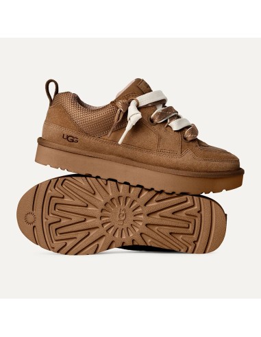 UGG Lowmel Lo Femme Chestnut – Baskets lifestyle en daim