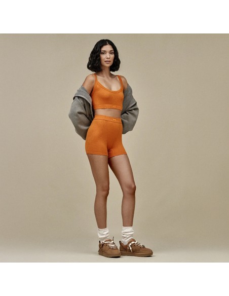 UGG Lowmel Lo Femme Chestnut – Baskets lifestyle en daim