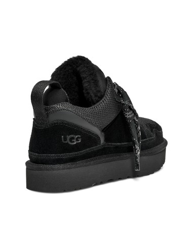 UGG Lowmel Black - Baskets en Daim avec doublure chaude pour femme