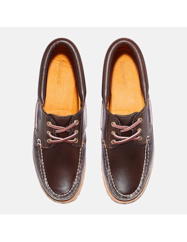 Timberland – Chaussures bateau femme cuir marron Auth Boat Shoe