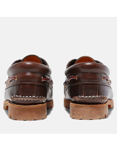 Timberland – Chaussures bateau femme cuir marron Auth Boat Shoe