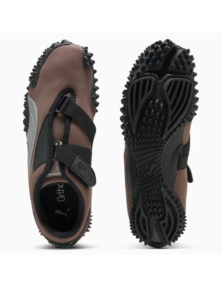 Puma Mostro OG 397330-10 – Sneakers Mixte Dark Clove / Silver à Semelle Crantée Futuriste