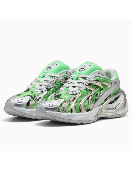 Puma x Ripndip Inverse Green Silver – Sneakers futuristes édition limitée