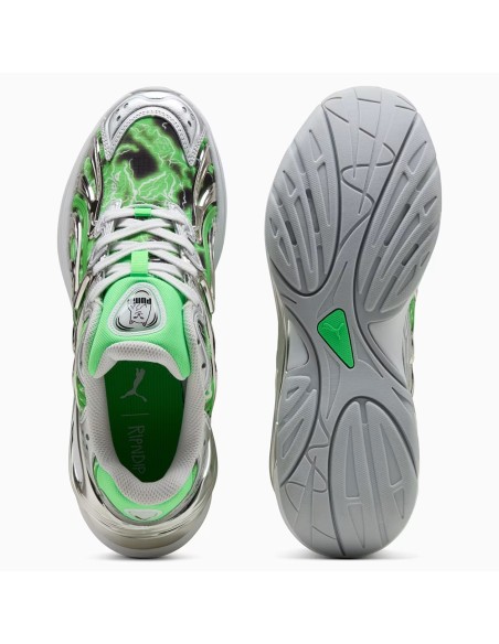 Puma x Ripndip Inverse Green Silver – Sneakers futuristes édition limitée