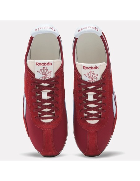 Reebok R400 Vector Burgundy – Baskets rétro homme bordeaux & blanc