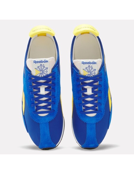 Reebok R400 Vector Blue – Baskets rétro running homme bleu & jaune