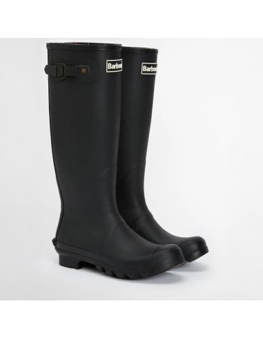 Barbour Bede Tall Welly – Bottes de pluie hautes noires pour femme