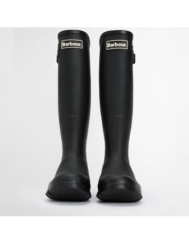 Barbour Bede Tall Welly – Bottes de pluie hautes noires pour femme