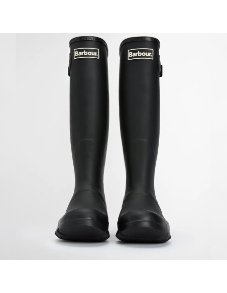 Barbour Bede Tall Welly – Bottes de pluie hautes noires pour femme