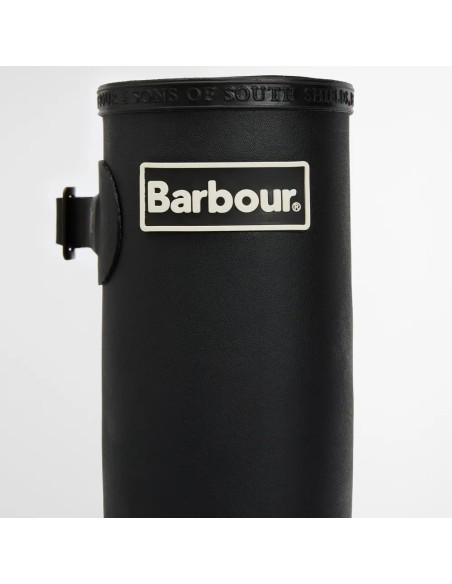Barbour Bede Tall Welly – Bottes de pluie hautes noires pour femme