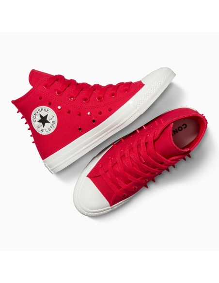 Converse Chuck Taylor All Star Utility Hi Rouge A15506C – Baskets Montantes à Clous