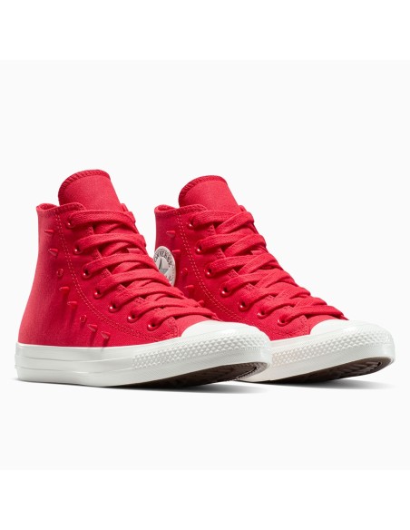 Converse Chuck Taylor All Star Utility Hi Rouge A15506C – Baskets Montantes à Clous