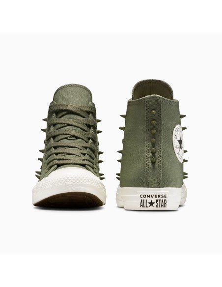 Converse Chuck Taylor All Star Utility Hi A15505C – Baskets Montantes Kaki à Clous