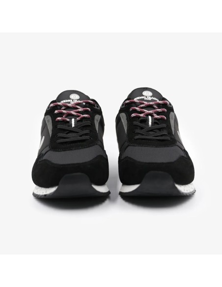 Serge Blanco Chamonix Noir – Baskets Homme Noires au Look Sport Chic Intemporel