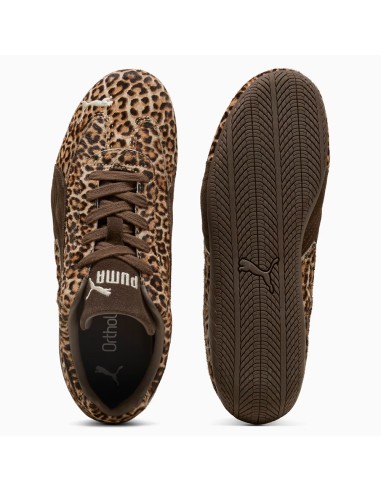 Puma Speedcat Wild 406690-01 – Sneakers Femme Léopard Marron au style racing iconique