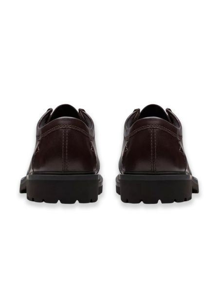 Clarks Berwick Seam Cuir Marron Foncé – Chaussures Homme Élégantes et Robustes