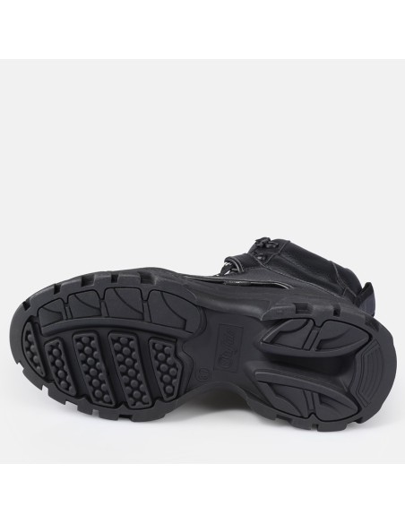 Buffalo Venom Mid femme noire 1622618 – Boots plateforme vegan