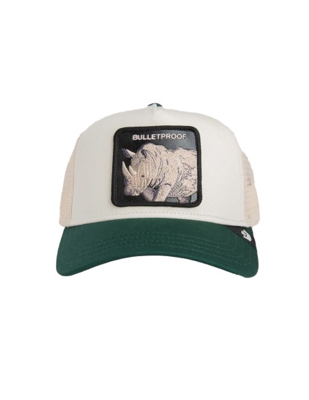 Goorin Bros. Casquette Bulletproof Trucker Blanc/Vert