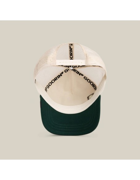Goorin Bros. Casquette Bulletproof Trucker Blanc/Vert