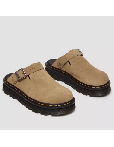 Dr. Martens Zebzag Mule 31737439 – Mule plateforme en daim beige
