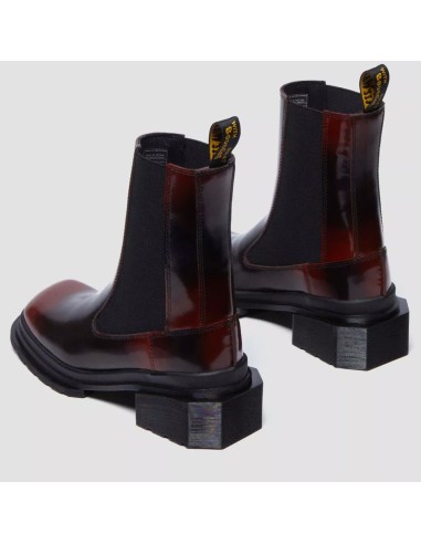Bottines Femme Dr. Martens Maybole Chelsea Black Cherry Red Arcadia