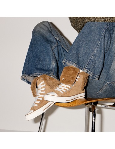Converse Chuck Taylor X-Hi Fourrée Caramel – Sneaker montante hiver