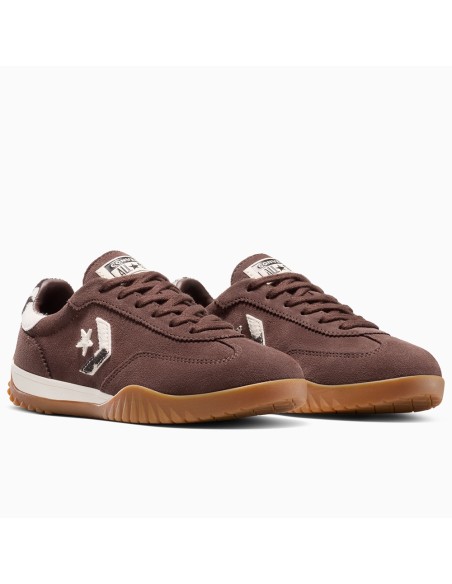 Converse Run Star Ox Femme Marron – Sneaker suède & semelle gum crantée