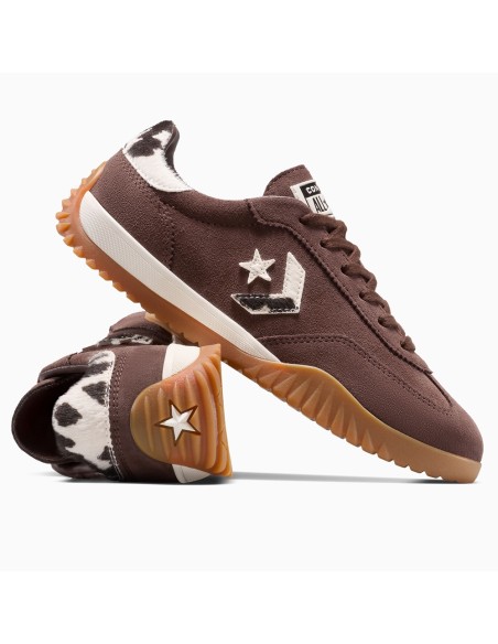 Converse Run Star Ox Femme Marron – Sneaker suède & semelle gum crantée