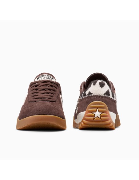 Converse Run Star Ox Femme Marron – Sneaker suède & semelle gum crantée