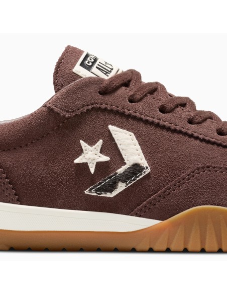 Converse Run Star Ox Femme Marron – Sneaker suède & semelle gum crantée