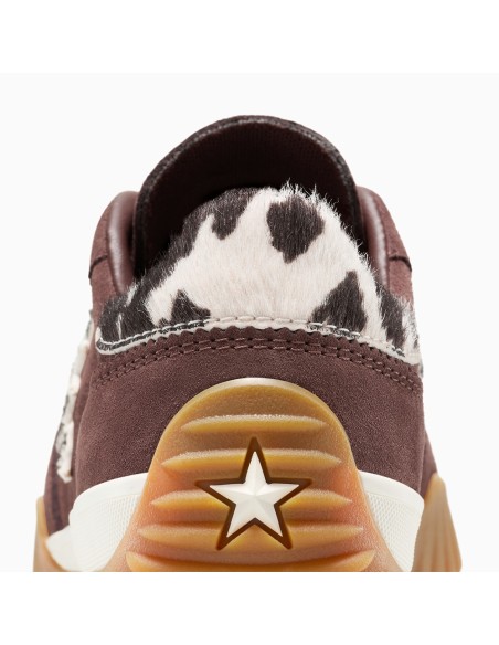 Converse Run Star Ox Femme Marron – Sneaker suède & semelle gum crantée