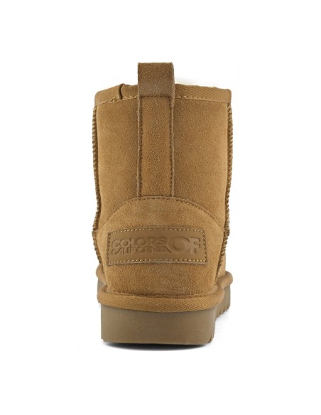 Boots fourrées femme Colors of California Shearling Tan – Confort et style hivernal