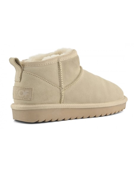 Boots Colors of California Shearling Oatmeal femme – Bottines fourrées confort et style