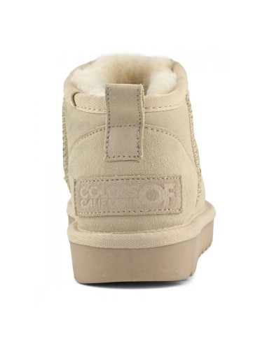 Boots Colors of California Shearling Oatmeal femme – Bottines fourrées confort et style